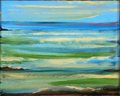 From Haleiwa, 8" x 10", oil on linen, 2007, private collection. From Haleiwa, 8" x 10", oil on linen, 2007, private collection.
